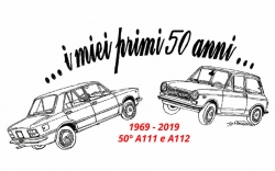 Parco Valentino and Autobianchi celebrate the 50th anniversary of the A111 and A112