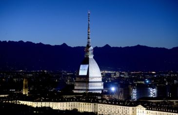 Proiezione Mole Antonelliana 3 - Salone Auto Torino Parco Valentino