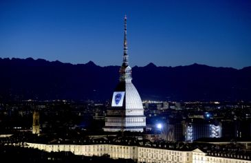 Proiezione Mole Antonelliana 40 - Salone Auto Torino Parco Valentino