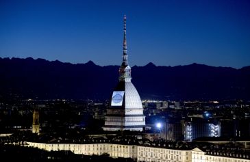 Proiezione Mole Antonelliana 46 - Salone Auto Torino Parco Valentino