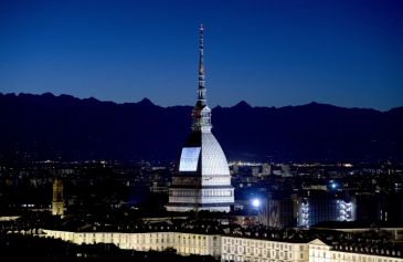 Proiezione Mole Antonelliana 55 - Salone Auto Torino Parco Valentino