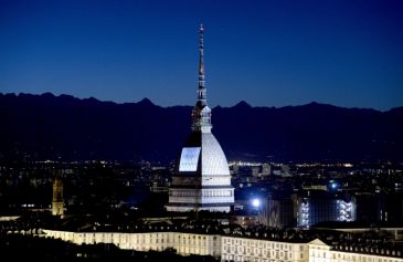 Proiezione Mole Antonelliana 56 - Salone Auto Torino Parco Valentino