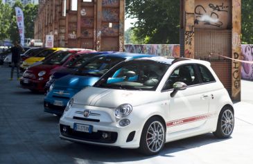 Raduno turin street Abarth 15 - Salone Auto Torino Parco Valentino