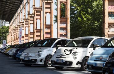 Raduno turin street Abarth 36 - Salone Auto Torino Parco Valentino