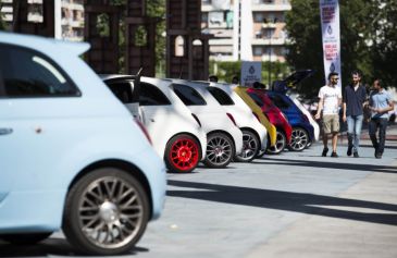 Raduno turin street Abarth 43 - Salone Auto Torino Parco Valentino